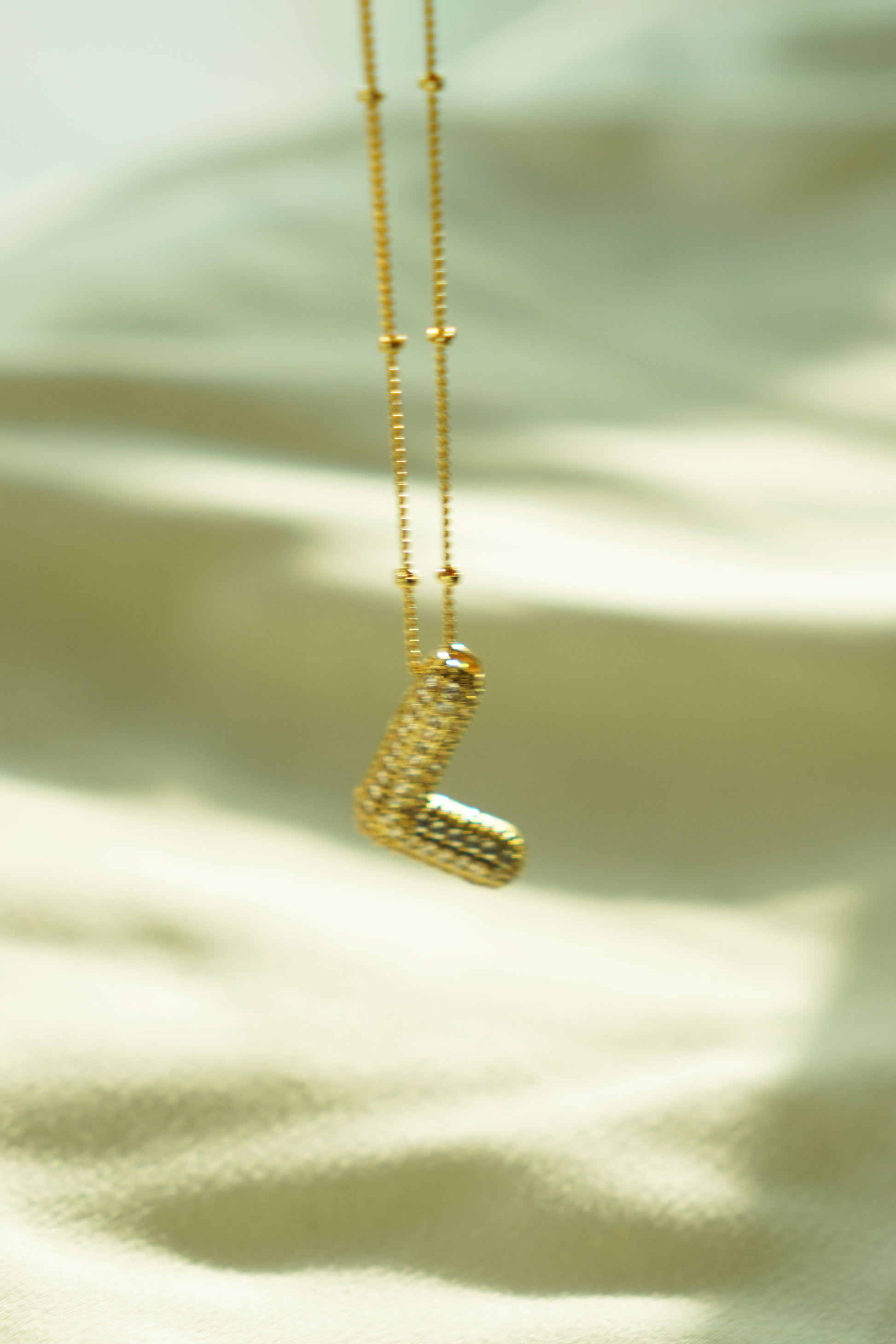 18K Gold-Plated Letter Necklace