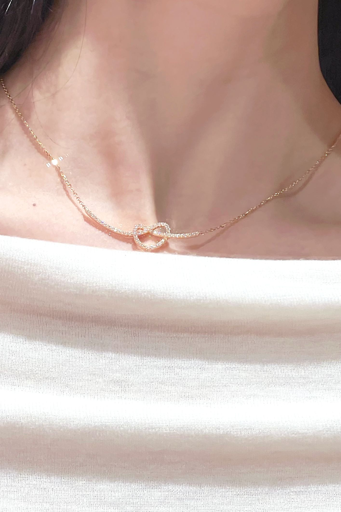 18K Gold-Plated Infinity Heart Necklace