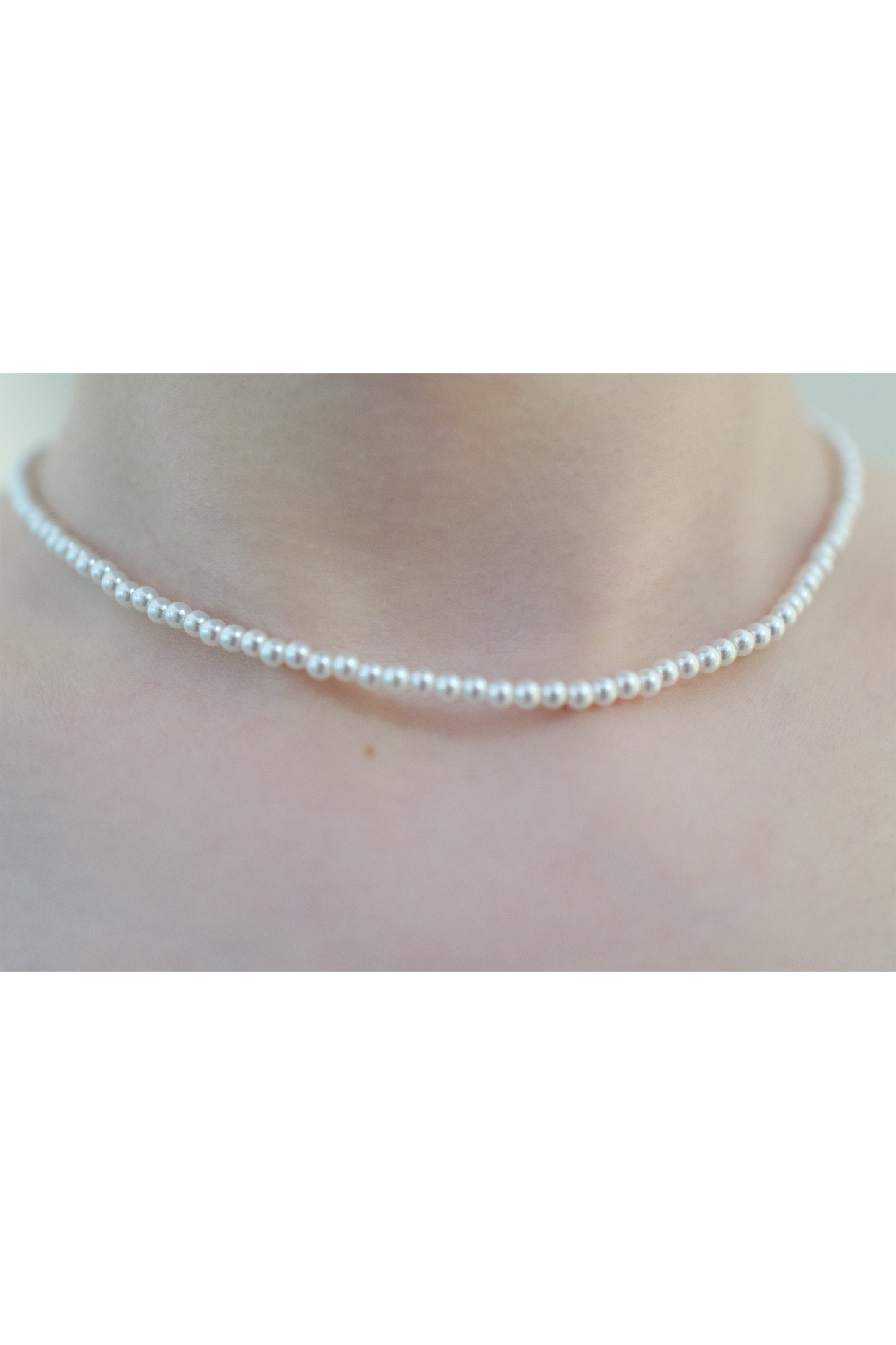 Classic Beaded Pearl Necklace