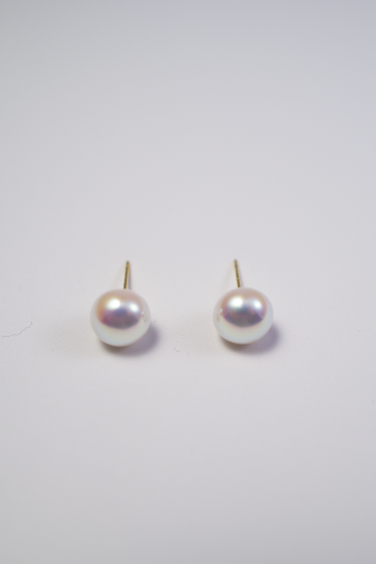 Iridescent Pearl Studs